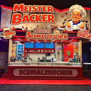 Imbiss&shy;geschäft „Schmalzkuchen“