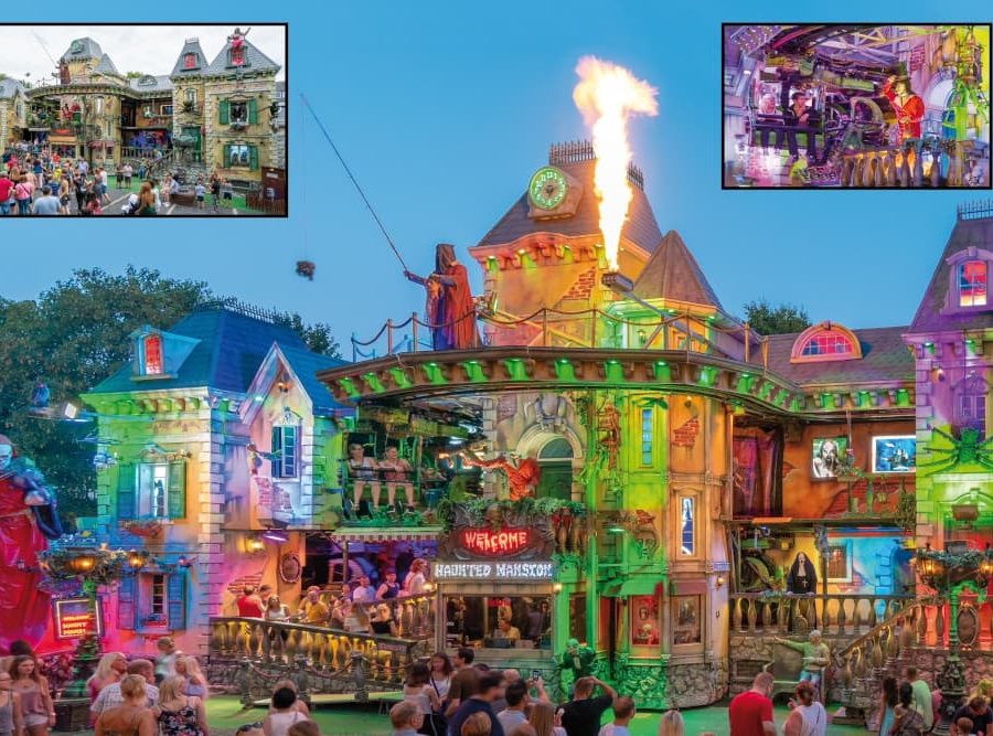 Geisterbahn „Haunted Mansion“