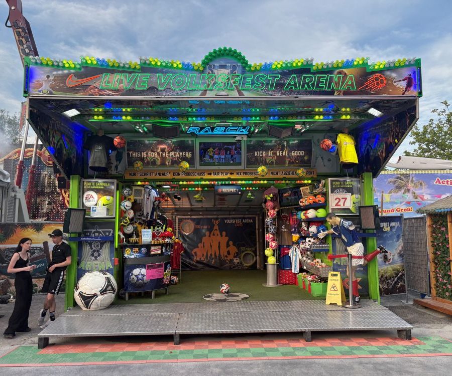 Spielgeschäft „Live Volksfest Arena“