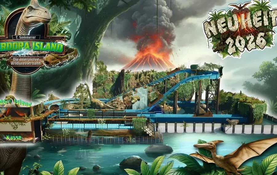 Wildwasserbahn „Verdora Island“